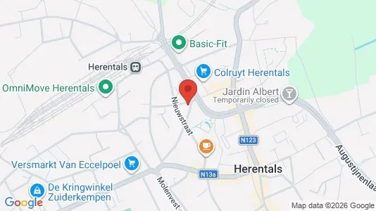 Apartments for rent i Herentals - kort over placeringen