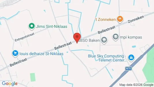 Apartments for rent i Sint-Niklaas - kort over placeringen