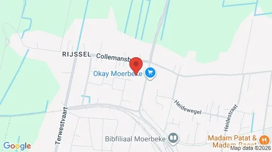 Apartments for rent i Moerbeke - kort over placeringen