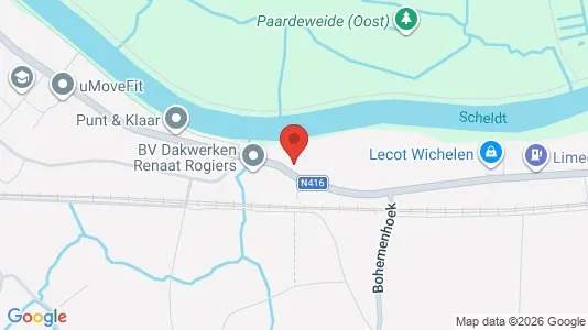 Apartments for rent i Wichelen - kort over placeringen