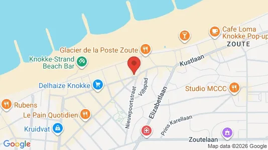 Apartments for rent i Knokke-Heist - kort over placeringen