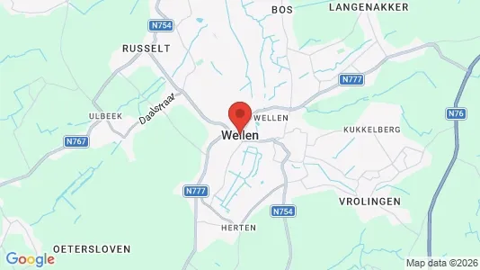 Houses for rent i Wellen - kort over placeringen