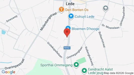 Apartments for rent i Lede - kort over placeringen