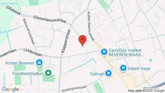 Apartments for rent i Beveren - kort over placeringen