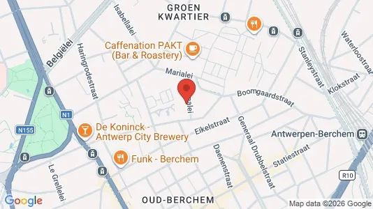 Apartments for rent i Stad Antwerp - kort over placeringen
