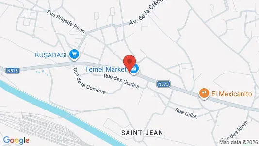 Apartments for rent i Charleroi - kort over placeringen