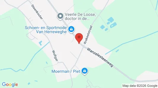 Apartments for rent i Wichelen - kort over placeringen
