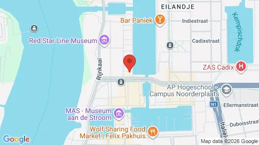 Apartments for rent i Stad Antwerp - kort over placeringen