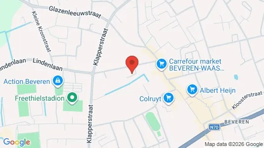 Apartments for rent i Beveren - kort over placeringen