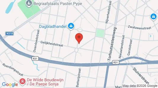 Apartments for rent i Oostende - kort over placeringen