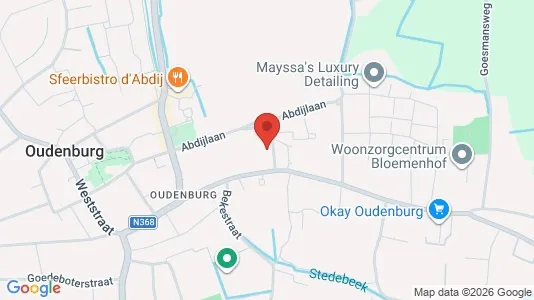 Apartments for rent i Oudenburg - kort over placeringen