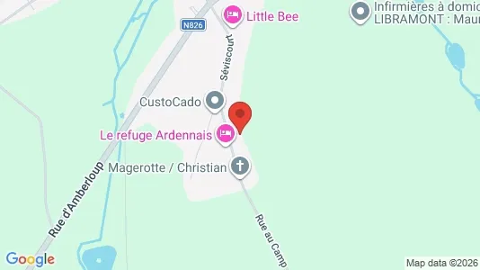 Apartments for rent i Libramont-Chevigny - kort over placeringen