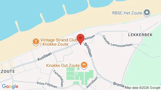 Apartments for rent i Knokke-Heist - kort over placeringen