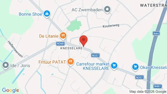 Apartments for rent i Aalter - kort over placeringen