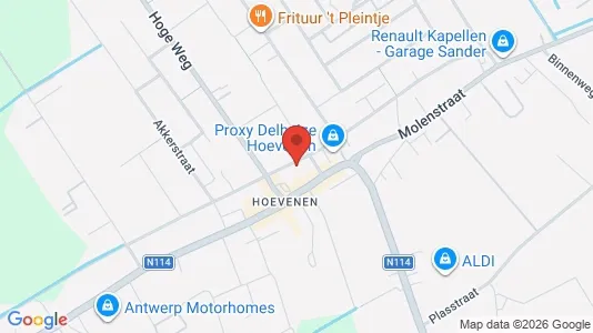 Apartments for rent i Stabroek - kort over placeringen