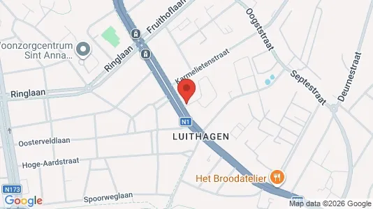 Apartments for rent i Antwerp Berchem - kort over placeringen