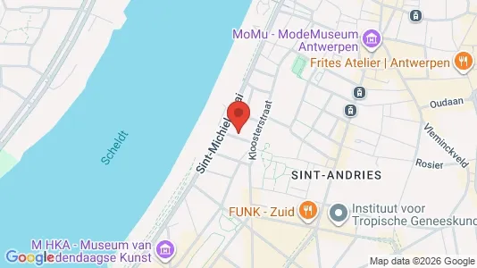 Apartments for rent i Stad Antwerp - kort over placeringen
