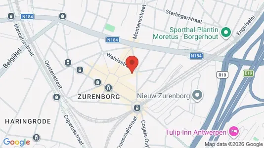 Apartments for rent i Stad Antwerp - kort over placeringen