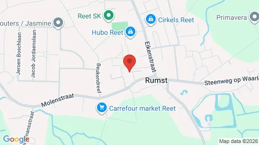 Apartments for rent i Rumst - kort over placeringen