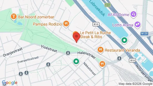Apartments for rent i Stad Antwerp - kort over placeringen