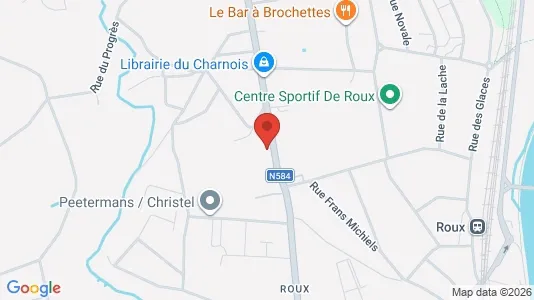 Apartments for rent i Charleroi - kort over placeringen