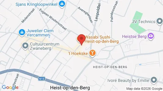 Apartments for rent i Heist-op-den-Berg - kort over placeringen