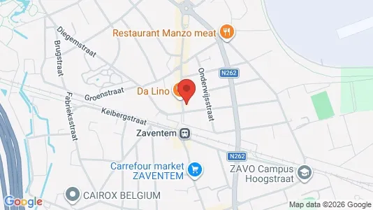Apartments for rent i Zaventem - kort over placeringen