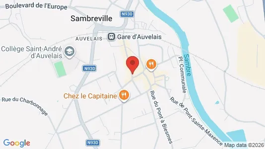 Apartments for rent i Sambreville - kort over placeringen
