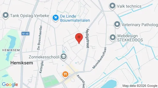 Apartments for rent i Hemiksem - kort over placeringen