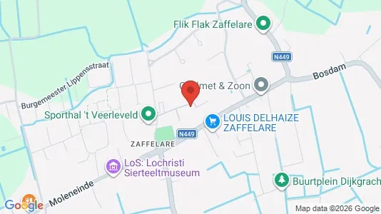 Apartments for rent i Lochristi - kort over placeringen