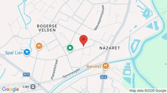 Apartments for rent i Lier - kort over placeringen