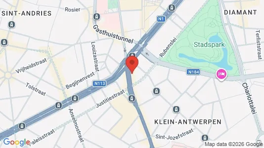 Apartments for rent i Stad Antwerp - kort over placeringen