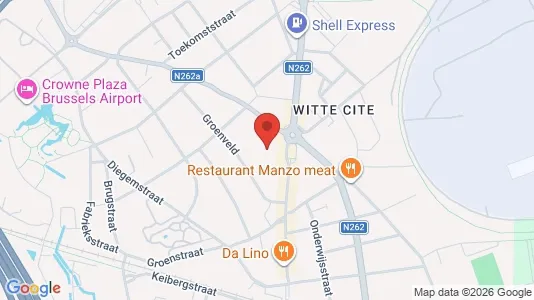 Apartments for rent i Zaventem - kort over placeringen