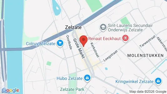 Apartments for rent i Zelzate - kort over placeringen
