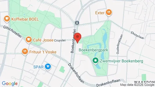 Apartments for rent i Antwerp Deurne - kort over placeringen