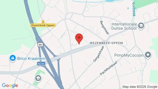 Apartments for rent i Wezembeek-Oppem - kort over placeringen