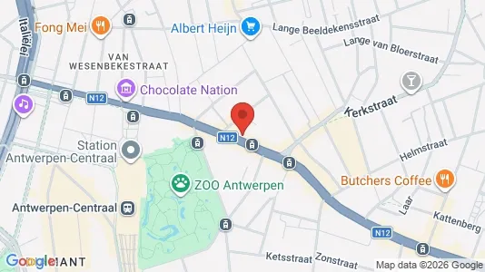 Apartments for rent i Stad Antwerp - kort over placeringen