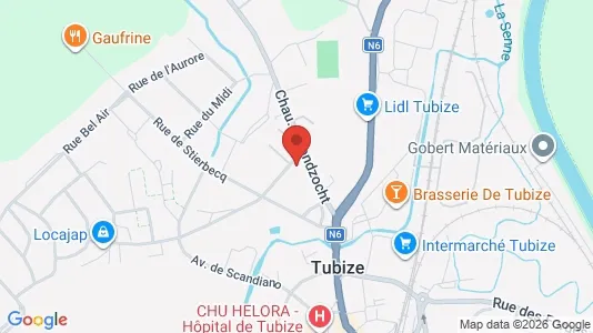 Apartments for rent i Tubeke - kort over placeringen