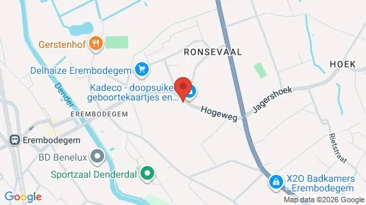 Apartments for rent i Aalst - kort over placeringen