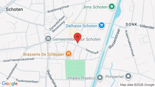 Apartments for rent i Schoten - kort over placeringen