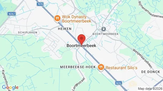 Apartments for rent i Boortmeerbeek - kort over placeringen