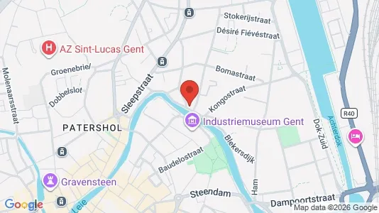 Apartments for rent i Stad Gent - kort over placeringen