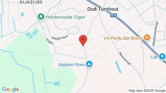 Apartments for rent i Oud-Turnhout - kort over placeringen