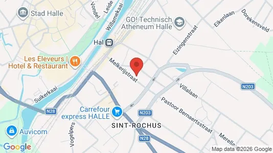 Apartments for rent i Halle - kort over placeringen