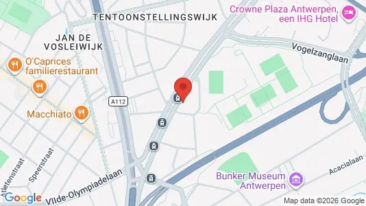 Apartments for rent i Stad Antwerp - kort over placeringen