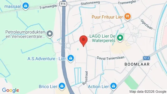 Apartments for rent i Lier - kort over placeringen