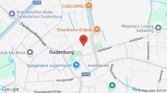 Apartments for rent i Oudenburg - kort over placeringen