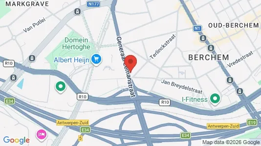 Apartments for rent i Stad Antwerp - kort over placeringen