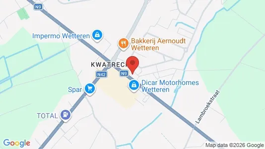 Apartments for rent i Wetteren - kort over placeringen
