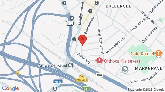 Apartments for rent i Stad Antwerp - kort over placeringen